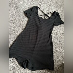 MIX + MATCH ONLY | 3/$20 | 6/$35


Wild Fable Black Ribbed lace up back romper s